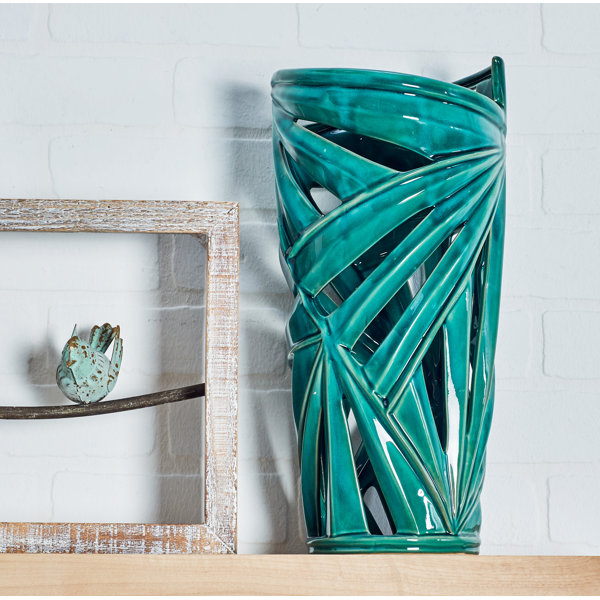 CosmoLiving by Cosmopolitan Stoneware Table Vase & Reviews Wayfair